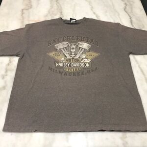 Harley-Davidson T-Shirt “Knucklehead” Peoria, AZ Size XL Brown